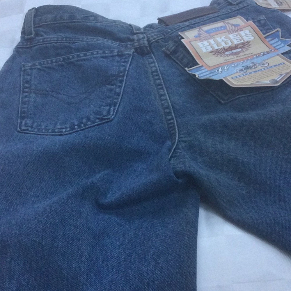 NWT Harley Davidson Biker Blues Genuine Motor Jeans Sz8 - Picture 4 of 4